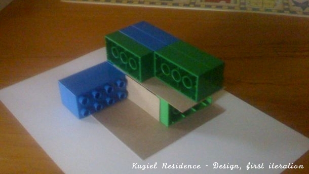 First iteration of the house design (Feb 21 2009)